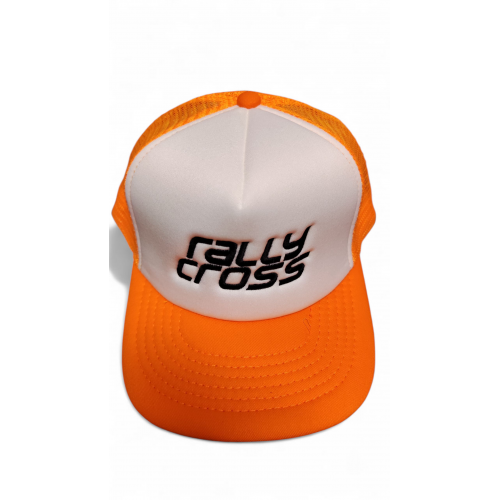 RALLYCROSS TRUCKER gyerek sapka, narancssárga